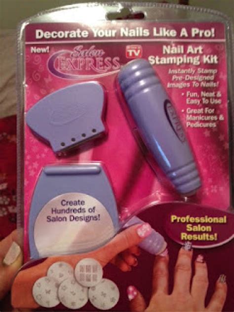 Salon Express Nail Art Stamping Kit Review