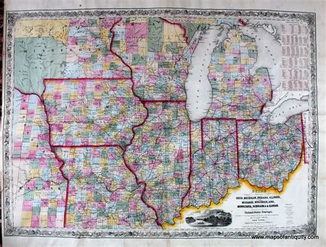 Guide Through Ohio Michigan Indiana Illinois Missouri Wisconsin