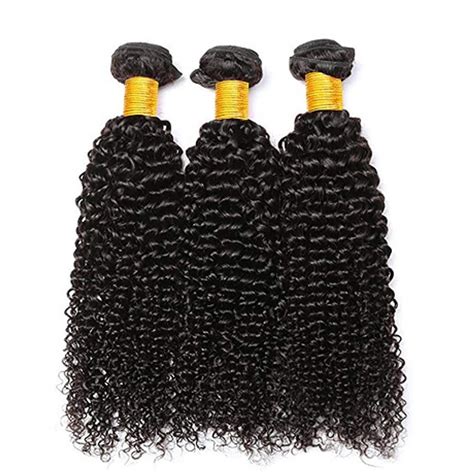 3 Bundles Kinky Curly Virgin Brazilian Hair Koha Hair