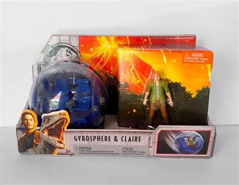 Jurassic World Fallen Kingdom Claire And Gyrosphere Figure Mattel 2018