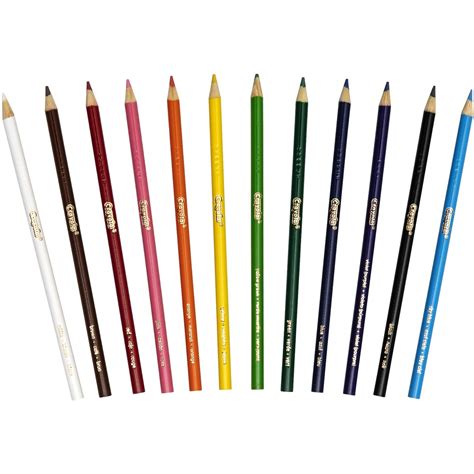 Crayola Coloured Pencils 12 Pack Big W