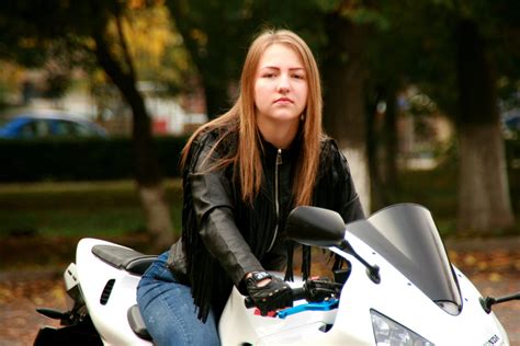 free images girl model vehicle motorcycle ride clothing lady blonde beauty biker