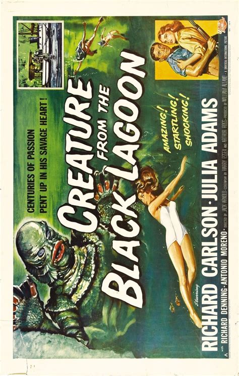 Creature From Black Lagoon Poster Horror Free