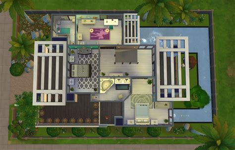 Whether your project is big or small, you'll need a set of detailed plans to go by. Modern House Plans Sims 4 | Design For Home