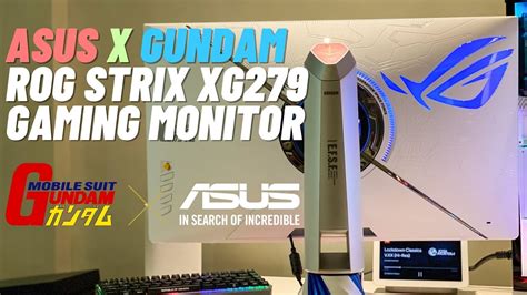 Asus Gundam Monitor Rog Strix Xg279 Gundammonitor Asusgundam