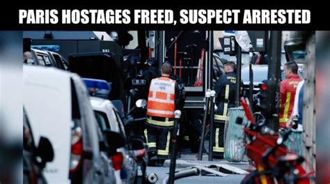 Paris Hostage Crisis Suspect Arrested Hostages Freed Ibtimes India