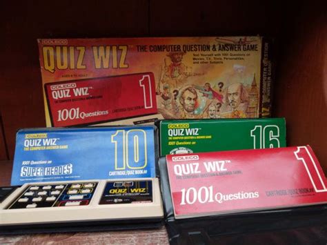 Learn vocabulary, terms and more with flashcards, games and other study tools. Coleco Quiz Wiz The Computer Question & Answer Game 1980 ...