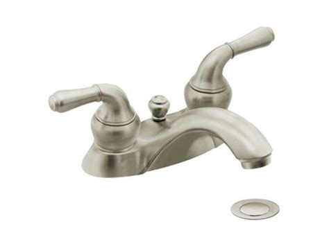 Popular styles of moen bathroom faucet repair design free via calciatori.biz. Moen 4551BN Two-handle Low Arc Bathroom Faucet - Newegg.com