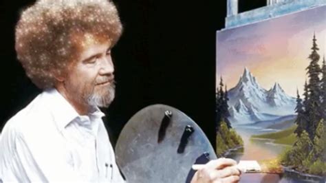 Were Sorry But Bob Ross Curly Hair Is A Lie Huffpost Entertainment