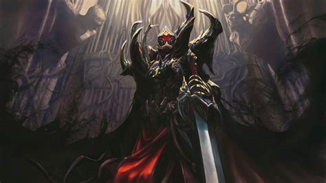 Demon With Sword Illustration Hd Wallpaper Wallpaper Flare