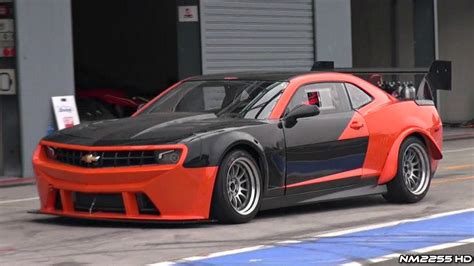 Brutal Camaro Ss Race Car Onboard On Track Youtube