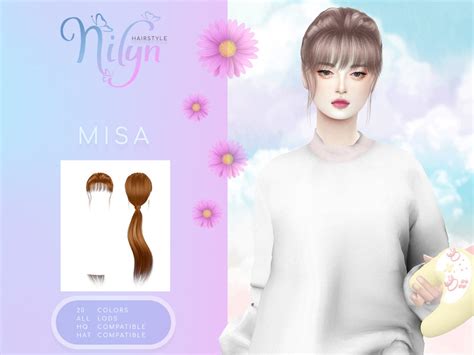 Misa Hair The Sims 4 Catalog