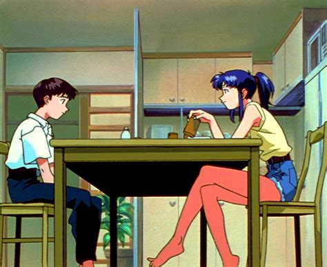 Evangelion Episode Misato And Shinji