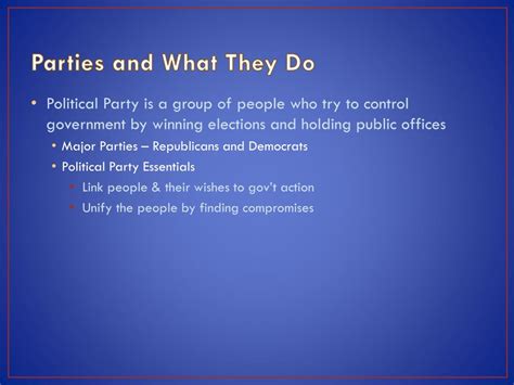 Ppt Political Parties Powerpoint Presentation Free Download Id2091783