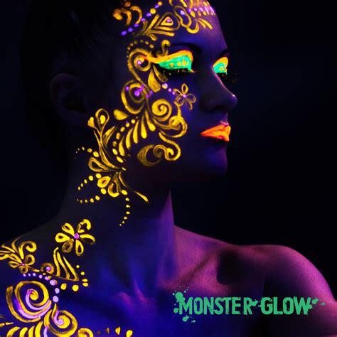 Buy Monster Glow Uv Neon Face And Body Paint Stick 6 Pack Face Paint
