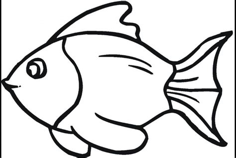 Tutorial ini di buat untuk media pembelajaran tematik kelas 1 tema 2 subtema 3. Sketsa Gambar Ikan Hitam Putih Untuk Kolase