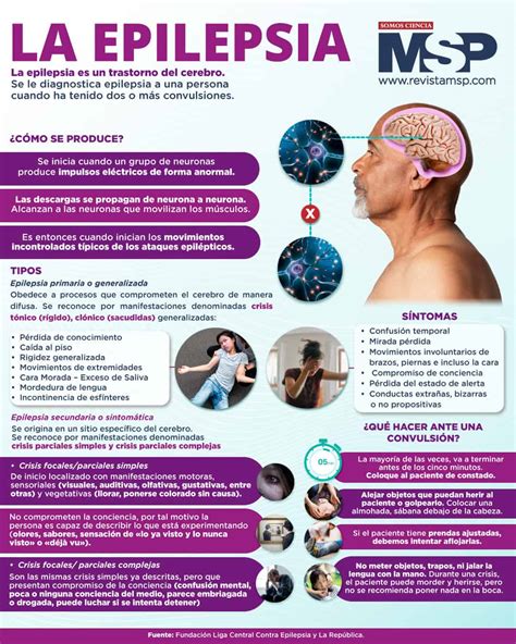 La Epilepsia Infografía