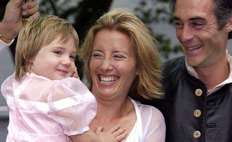 Actress and producer emma thompson and her husband greg wise who is also an actor and producer just love hedgehogs. Mummy duty: Emma Thompson, husband Greg Wise and Gaia as a ...