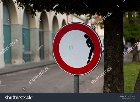 Modified No Entry Road Sign Stock Photo Edit Now 1345028162