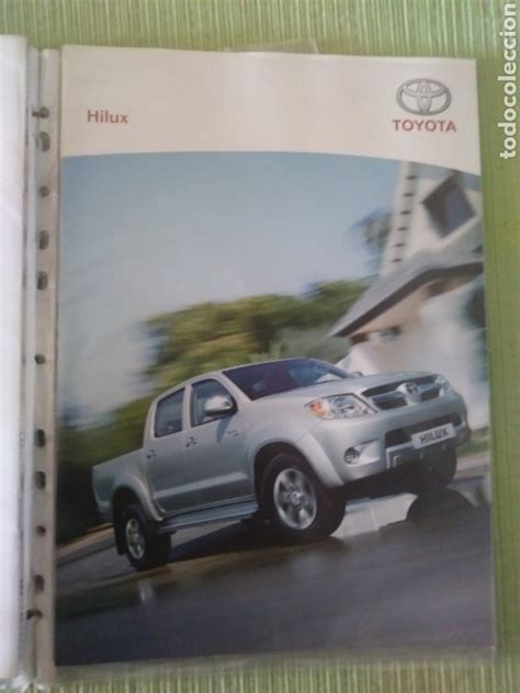 Catalogo Toyota Hilux Comprar Catálogos Publicidad Y Libros De