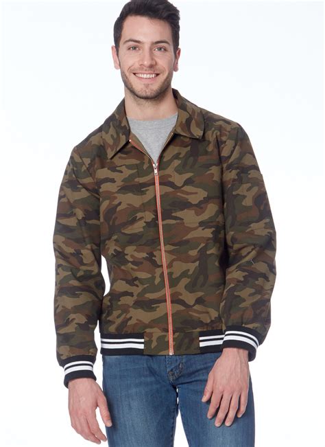 Mccalls Misses And Mens Unisex Bomber Jackets M7637 The Foldline