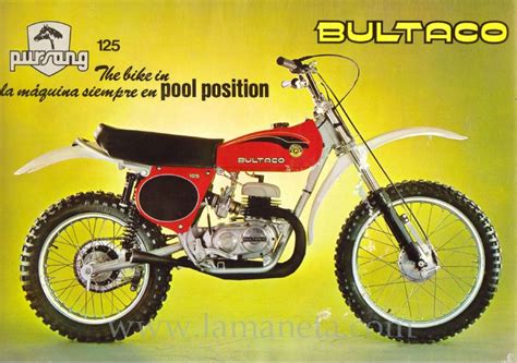 Bultaco Pursang 125 Cc Catalogo 1100 Lamaneta