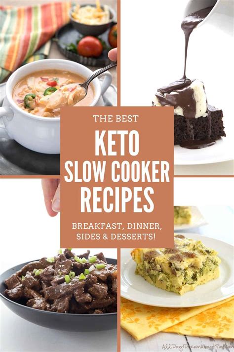 Easy Keto Slow Cooker Recipes All Day I Dream About Food