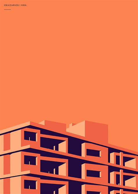 Colorful Architectural Illustrations By Henrique Folster Inspiration