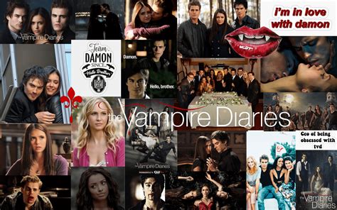 Vampire Diaries Laptop Wallpaper Collage