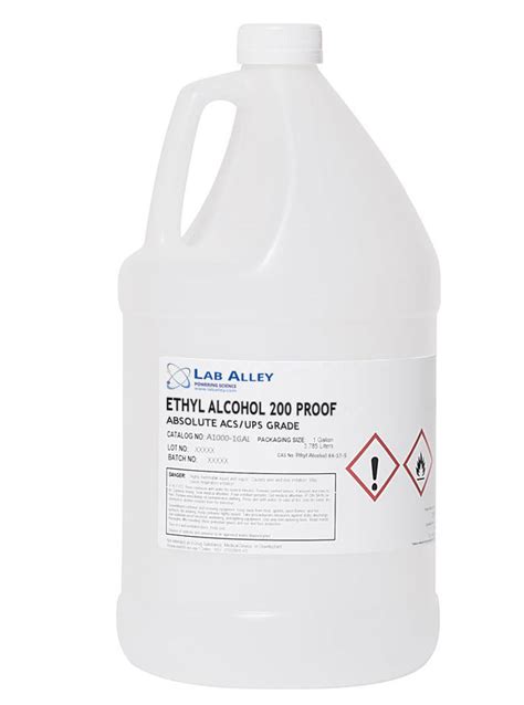 If interested in bulk pricing or blanket orders, please contact us at orders@solvsource.com. Lab Alley Adds Full Line of Food Grade Pure Ethanol to its ...