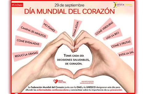 29 De Septiembre Día Mundial Del Corazón