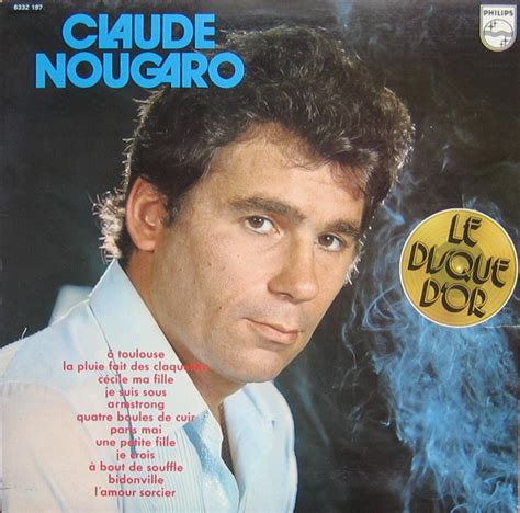 Le Disque D Or De Claude Nougaro By Claude Nougaro LP Philips