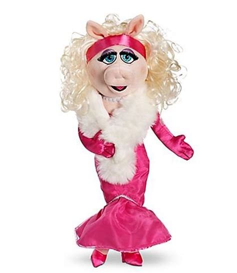 Disneys Miss Piggy Plush Figure Miss Piggy Measures In At 19 Inches