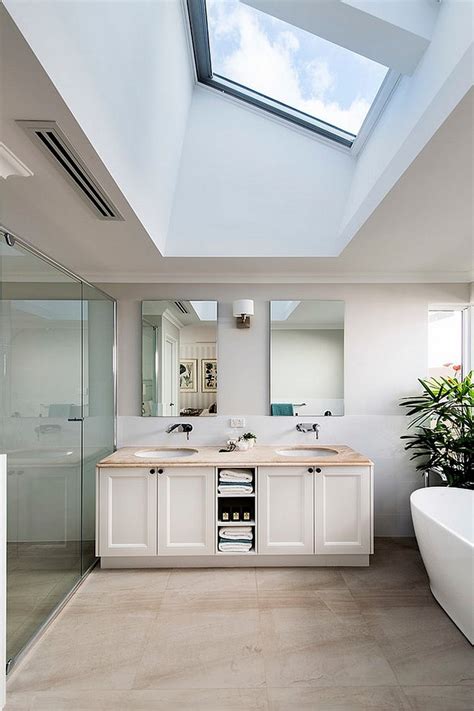 Tiny heirloom made our luxury tiny home giveaway a reality within a matter of weeks! Luxury Bathrooms with gorgeous skylights | Maison ...