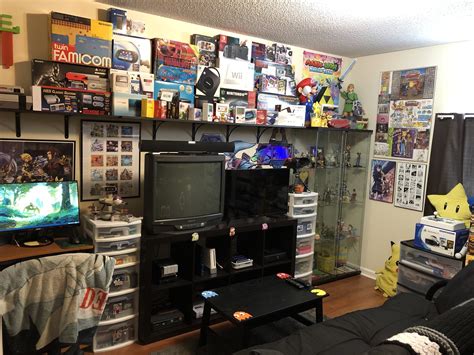 Finally Have My Game Room Completely Set Up After Moving Recently