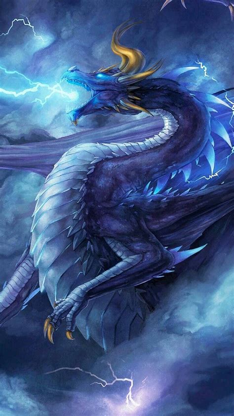 100 Lightning Dragon Backgrounds