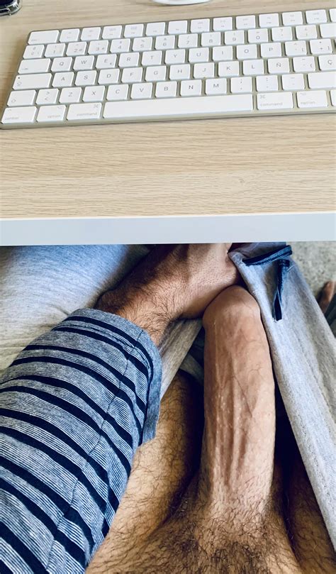 Are You Able To Stay Focused While Working From Home Nudes Cock