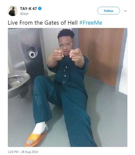 Teen Rapper Turned Convicted Murderer Tay K Asking For Fan Mail To Be