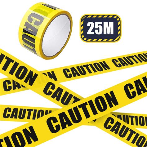 Buy Warning Tape Yellow Caution Tape Roll Safety Floor Tape For Carpet