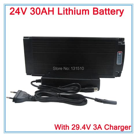 24v 30ah Li Ion Battery 24 V Rear Rack Battery Pack 24v 250w 350w 500w
