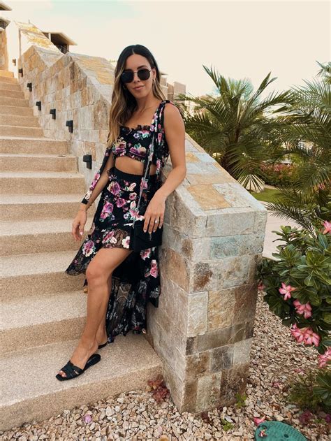 Everything I Wore In Cabo Sivan Ayla Dress Slide Dress And Heels