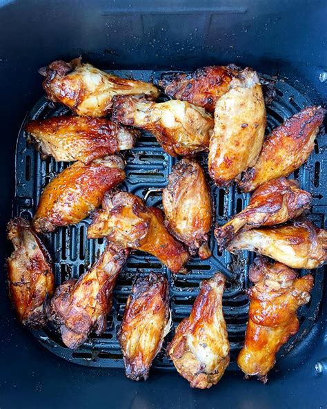 Air Fryer Marinated Chicken Wings Fit Slow Cooker Queen