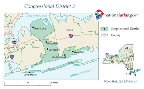 3rd Congressional District New York Map Map