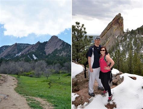 Hiking To The First Flatiron In Boulderco Colorado