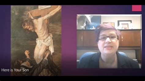 Lenten Bible Study Woman Here Is Your Son Youtube
