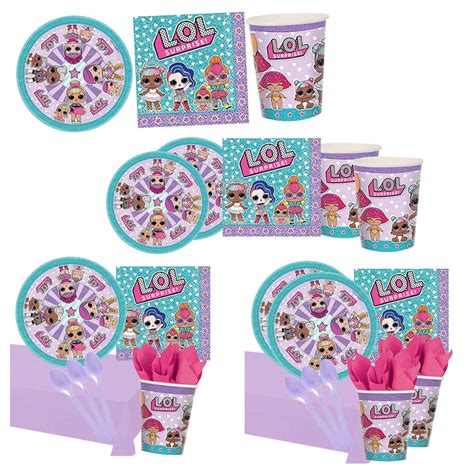 Lol Surprise Party Supplies You Choose Guest Party Tableware Packs Lol Dolls Ebay