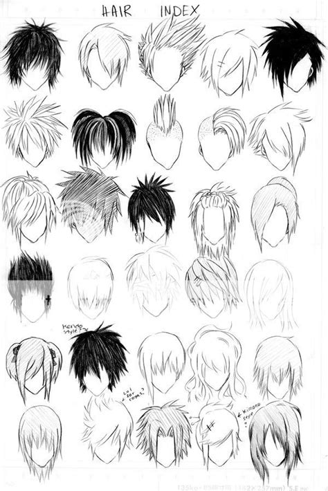 How To Draw Manga Hair Photo By Rafikn Photobucket