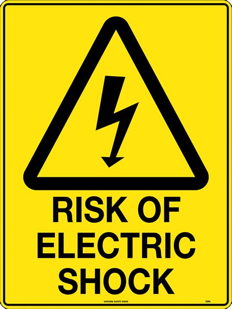 Electrical Hazard Warning Signs Electrical Hazard Saf