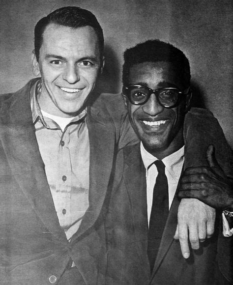 Vintage Black Photos Frank Sinatra And Sammy Davis Jr Sammy Davis Jr