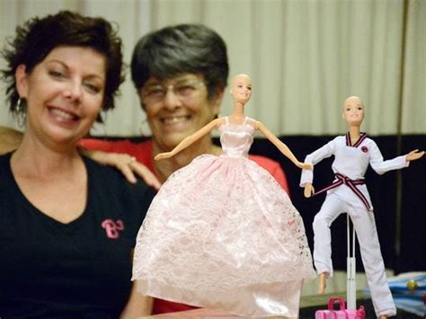 Bald Barbie Cheers Up Cancer Patients Families